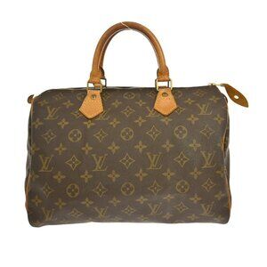 Louis Vuitton Speedy 30 Hand Bag Monogram Canvas M41526 VI0902 YQ03199